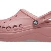Crocs (WMNS) Baya Platform Çizgili Terlik “Pembe” 208708-682