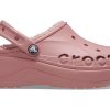 Crocs (WMNS) Baya Platform Çizgili Terlik “Pembe” 208708-682