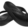 Crocs (WMNS) Baya Platform Kesim Detaylı Parmak Arası Terlik “Siyah” 208395-001