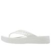 Crocs (WMNS) Baya Platform Parmak Arası Terlik “Beyaz” 208395-100