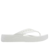 Crocs (WMNS) Baya Platform Parmak Arası Terlik “Beyaz” 208395-100