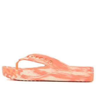 Crocs (WMNS) Baya Platform Parmak Arası Terlik “Turuncu” 208462-83F