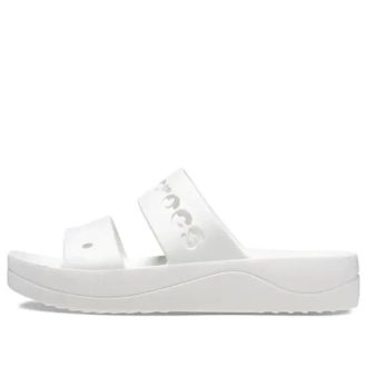 Crocs (WMNS) Baya Platform Sandaletler “Beyaz” 208188-100