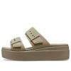 Crocs (WMNS) Brooklyn Alçak Kamalı Sandal “Bej” 207431-260