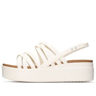 Crocs (WMNS) Brooklyn Askılı Beyaz Sandaletler 206751-159