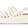 Crocs (WMNS) Brooklyn Askılı Beyaz Sandaletler 206751-159