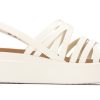 Crocs (WMNS) Brooklyn Askılı Beyaz Sandaletler 206751-159