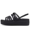 Crocs (WMNS) Brooklyn Askılı Siyah Sandaletler 206751-001