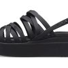 Crocs (WMNS) Brooklyn Askılı Siyah Sandaletler 206751-001