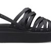 Crocs (WMNS) Brooklyn Askılı Siyah Sandaletler 206751-001