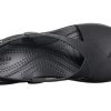 Crocs (WMNS) Brooklyn Cozy Kaymaz Spor Siyah Sandalet 206222-060