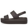 Crocs (WMNS) Brooklyn Croco Low Espresso Sandal “Kahverengi” 208585-206