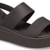 Crocs (WMNS) Brooklyn Croco Low Espresso Sandal “Kahverengi” 208585-206