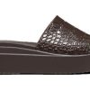 Crocs (WMNS) Brooklyn Croco Shine Terlik “Espresso” 209253-206