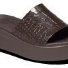 Crocs (WMNS) Brooklyn Croco Shine Terlik “Espresso” 209253-206