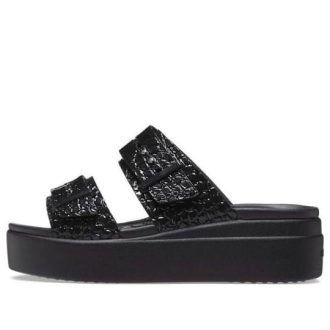 Crocs (WMNS) Brooklyn Croco Shine Tokalı “Siyah” 209361