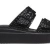 Crocs (WMNS) Brooklyn Croco Shine Tokalı “Siyah” 209361