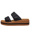 Crocs (WMNS) Brooklyn Dokuma Tokalı Sandaletler “Siyah Kahverengi” 209978-001