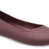 Crocs (WMNS) Brooklyn Flats “Koyu Kiraz” 209384-6WD