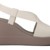 Crocs (WMNS) Brooklyn Hafif Çimento Gri Sandaletler “Gri” 206222-16T
