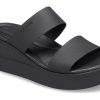 Crocs (WMNS) Brooklyn Hafif Siyah Sandaletler 206219-060