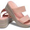 Crocs (WMNS) Brooklyn Hafif Soluk Pembe Sandaletler 206219-6RL