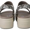 Crocs (WMNS) Brooklyn Kalın Tabanlı Günlük Sandaletler Gri 206453-93T