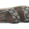 Crocs (WMNS) Brooklyn Kalın Tabanlı Günlük Sandaletler Gri 206453-93T