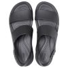 Crocs (WMNS) Brooklyn Kalın Tabanlı Günlük Siyah Sandaletler 206453-060
