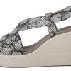 Crocs (WMNS) Brooklyn Kalın Tabanlı Gri Sandaletler “Gri” 206222-93T