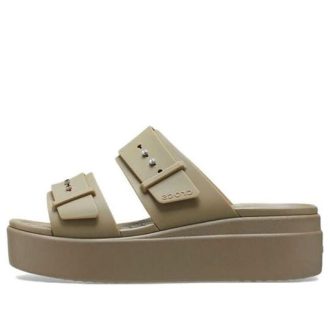 Crocs (WMNS) Brooklyn Low Sandaletler “Khaki” 207431