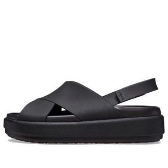 Crocs (WMNS) Brooklyn Luxe Çapraz Askılı “Siyah” 209407-060