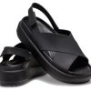 Crocs (WMNS) Brooklyn Luxe Çapraz Askılı “Siyah” 209407-060