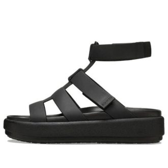 Crocs (WMNS) Brooklyn Luxe Gladiator Sandaletler “Siyah” 209557-060