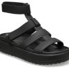 Crocs (WMNS) Brooklyn Luxe Gladiator Sandaletler “Siyah” 209557-060