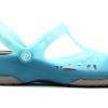 Crocs (WMNS) buz mavisi sandaletler “Mavi Altın” 204939-4CW