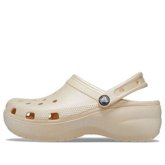 Crocs (WMNS) Classic Clog Platform Shimmer “Vanilya” 208590-108