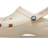 Crocs (WMNS) Classic Clog Platform Shimmer “Vanilya” 208590-108