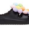 Crocs (WMNS) Classic Cozy Daisy Clogs “Siyah Çok Renkli” 209240-001