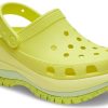 Crocs (WMNS) Classic Crush Clugs “Fluorescent Green” 207988-76M