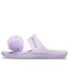 Crocs (WMNS) Classic Fur Sure Slip-On Sandaletler “Leylak” 207405-530