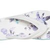 Crocs (WMNS) Crocband Flowers Parmak Arası Terlik Beyaz 206101-1C8