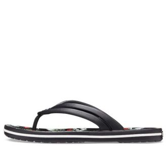 Crocs (WMNS) Crocband Flowers Parmak Arası Terlik Siyah 206101-0FF