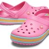 Crocs (WMNS) Crocband Plaj Pembesi Sandaletler 205889-669