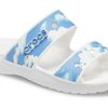 Crocs (WMNS) CrocsDiğer Spor Terlikleri “Beyaz Mavi” 207248-100