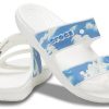 Crocs (WMNS) CrocsDiğer Spor Terlikleri “Beyaz Mavi” 207248-100