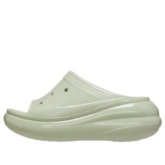 Crocs (WMNS) Crush High Shine Terlikler “Açık Yeşil” 209648-3VS