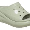 Crocs (WMNS) Crush High Shine Terlikler “Açık Yeşil” 209648-3VS