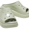 Crocs (WMNS) Crush High Shine Terlikler “Açık Yeşil” 209648-3VS