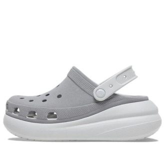 Crocs (WMNS) Crush Yansıtıcı Ayakkabı “Gri Beyaz” 209209-1LP
